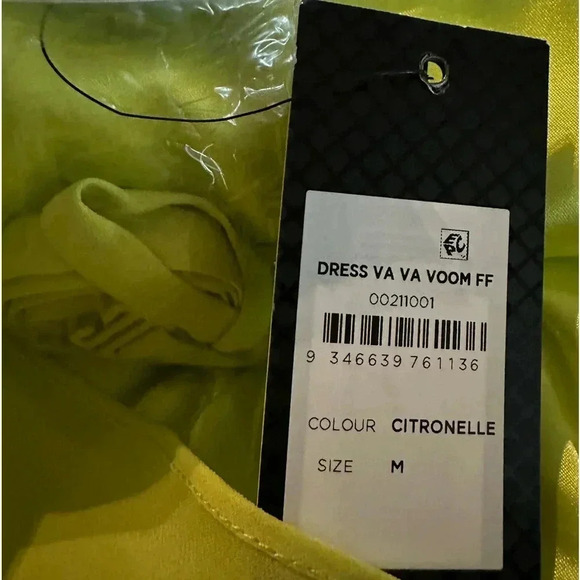 City chic va va voom citronelle dress size M/18 - Picture 13 of 16